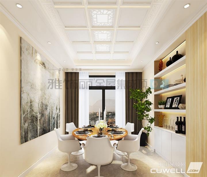雅饰丽全屋集成顶新品效果图