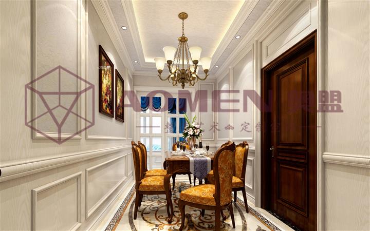 奥盟三维吊顶效果图