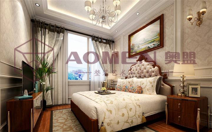 奥盟三维吊顶效果图