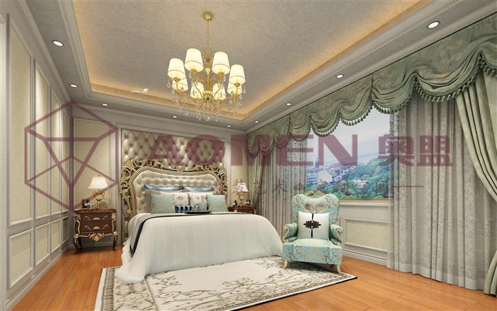 奥盟三维吊顶效果图